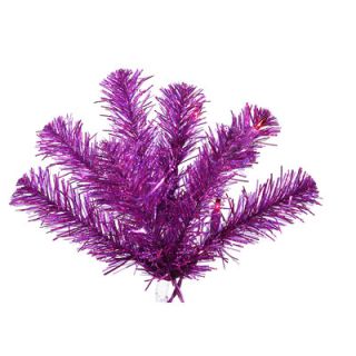 Vickerman Co. 7 Purple Artificial Christmas Tree with 500 Purple Mini