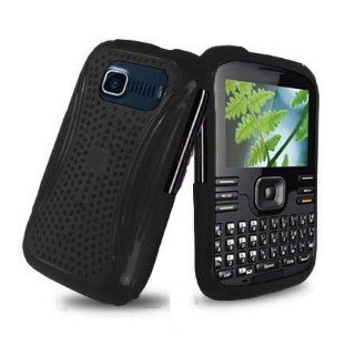 Hard Plastic Snap on Cover Fits Kyocera S2300 Torino Balck Xmatrix Rear US Cellular Cell Phones & Accessories