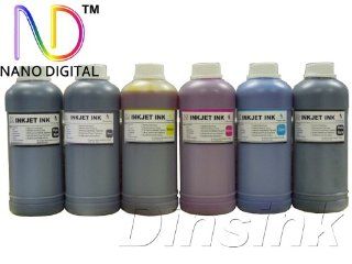 ND TM Brand Dinsink 6X500ML Ink refill set for CIS/CISS or refillable cartridges using Epson 98, 99 ink Artisan 700, 710, 725, 730, 800, 810, 835, 837 Printer. The item with ND Logo