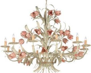 12 Lights Wrought Iron Chandelier    