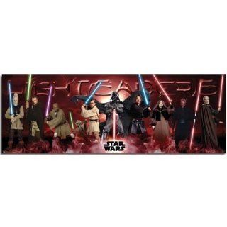 Star Wars Door Poster Light Sabers Jedi Darth Vader   Prints