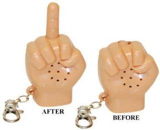 Swearing Finger Keychain Toys & Games