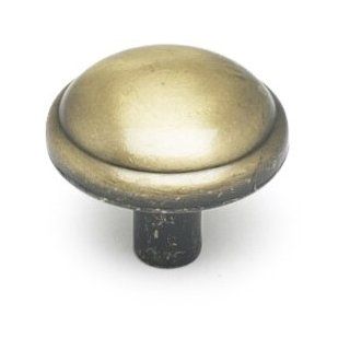 Achim Home Furnishings 729 KNB 24 Cabinet Knob, Antique Brass, Set of 6   Cabinet And Furniture Knobs  