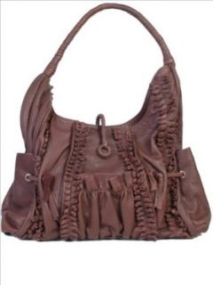 Scully Soft Lamb Leather Handbag 729, Brown Clothing