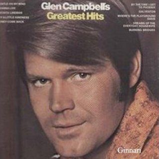 GLEN CAMPBELL   greatest hits CAPITOL 752 (LP vinyl record) Music