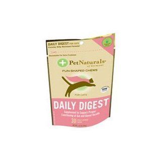 Pet Naturals of Vermont 070C753.030 Daily Digest for Cats  30 count Pack of  6  Pet Digestive Remedies 