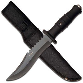 Survivor HK 733BK Outdoor Fixed Blade Knife 12 Inch Overall  Hunting Fixed Blade Knives  Sports & Outdoors