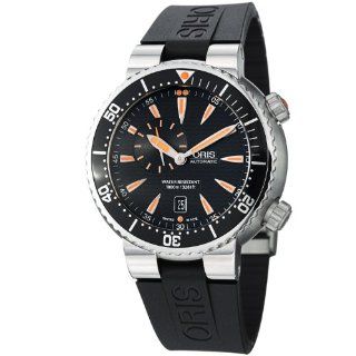 Oris Divers Small Second Automatic Black Dial Stainless Steel Mens Watch 743 7609 8454RS at  Men's Watch store.