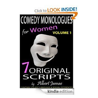 Comedy Monologues for Women eBook Albert Jamae Kindle Store