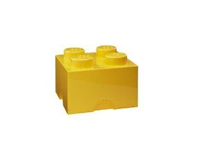 LEGO Storage Brick 4, Yellow   Toy Interlocking Building Sets