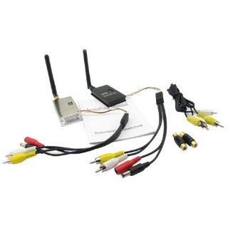Portable Wireless AV 9 CH Real Time Transmitter & Receiver 5.8G 1200mW for FPV  