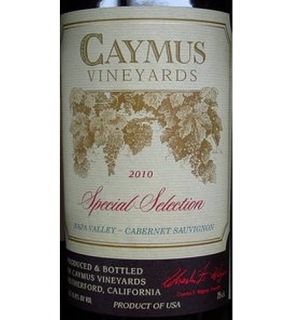 2010 Caymus Special Selection Cabernet Sauvignon 1.5 L Magnum Wine