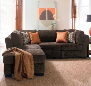 5 Piece Roxy Modular Sectional with Ottoman by Lane   737 Fabric Package (650 Sec2)   Sectional Sofas