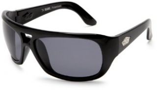 S4 Castello 761S4 Resin Sunglasses,Black Frame/Grey Lens,one size Clothing