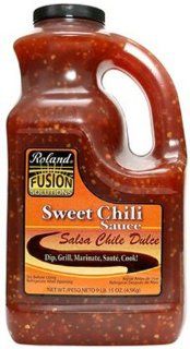 Roland Fusion Sweet Chili Sauce, 1 Gallon Plastic Jug  Hot Sauces  Grocery & Gourmet Food