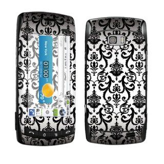 LG Ally VS740 Vinyl Protection Decal Skin White Vintage Flow Cell Phones & Accessories