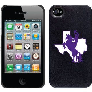 Tarleton State Texan Rider design on a Black iPhone 4 / 4S Thinshield Snap On Case by Coveroo Cell Phones & Accessories
