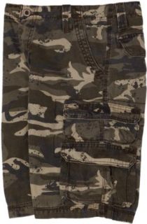 Lee Boys Husky Wyoming Shorts, Earth/Splatter/Camo, 8 Clothing