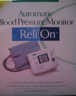RELION RELI ON AUTOMATIC BLOOD PRESSURE MONITOR HEM 741  Bath Products  Beauty