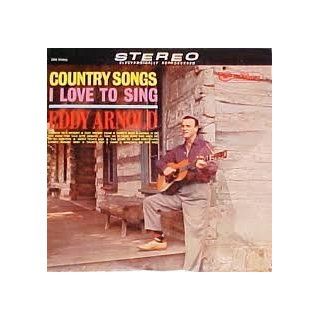 EDDY ARNOLD   country songs i love to sing RCA CAMDEN 741 (LP vinyl record) Music