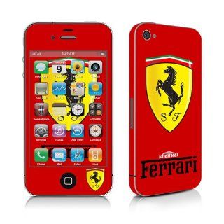 Ferrari Design Protective Skin Decal Sticker for Apple Iphone 4 / 4s Cell Phones & Accessories