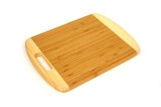 TruBamboo Cutting Board with Cut Out Handle Kitchen & Dining