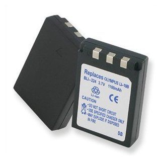 3.7v 1100 mAh Black Digital Camera Battery for Olympus Camedia C 765 Ultra Zoom  Camera & Photo