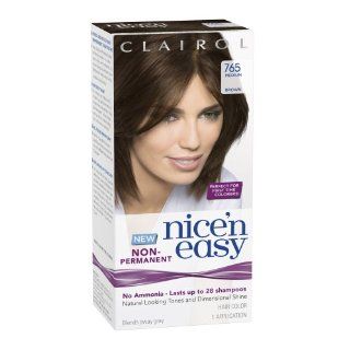 Clairol Nice 'N Easy Non Permanent Hair Color 765 Medium Brown 1 Kit  Chemical Hair Dyes  Beauty