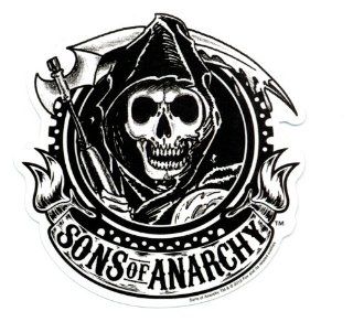 Sons Of Anarchy Sons Reaper Black Sticker Toys & Games