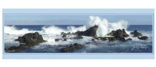 "Hookipa Splash" Maui Landscape Series, Folded Signature Note Cards,   6pk Boxed Set w/Envelopes   Prints