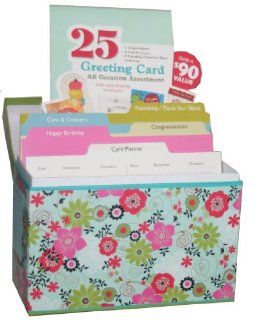 Paper Magic All Occasion Greeting Assortment In Decorative Floral Storage Box (25 Cards With Coordinating Envelopes) Toys & Games