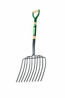 Truper 30330 Tru Tough 30 Inch Manure/Bedding Fork, 10 Tine, D Handle  Garden Forks  Patio, Lawn & Garden