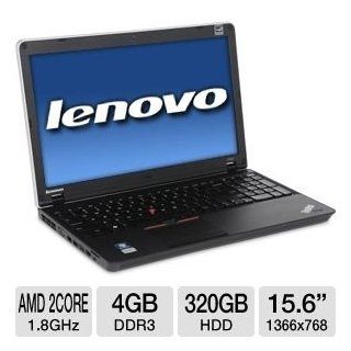 Lenovo ThinkPad Edge E525 120038U 15.6' LED Notebook   Fusion E2 3000M 1.8GHz   Matte Black. TOPSELLER E525 E2 3000M 1.8G 4GB 320GB DVDRW 15IN W7P 64BIT CAM NOTEBK. 1366 x 768 WXGA Display   4 GB RAM   320 GB HDD   DVD Writer   AMD Radeon HD 6380G Grap