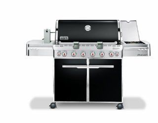 Weber 1781301 Summit E 650 Propane Tuck Away Rotisserie Grill, Black (Discontinued by Manufacturer)  Patio, Lawn & Garden