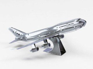 Metal Works 3D 747 Commercial Jet Laser Cut Model Toys & Games