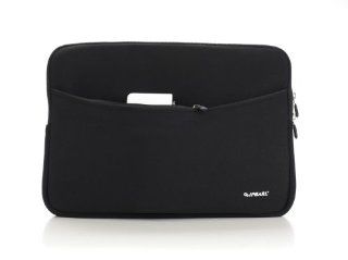 iPearl 13 inch Soft Neoprene Sleeve Case for MacBook & UltraBook laptop (built in external pocket)   BLACK Computers & Accessories
