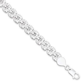Sterling Silver Fancy Bracelet Jewelry