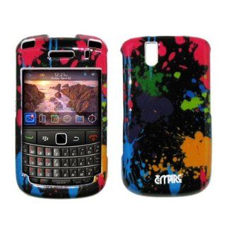 EMPIRE Paint Splatter Design Snap On Cover Case for BlackBerry Bold 9650 Cell Phones & Accessories