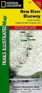 New River Blueway (National Geographic Trails Illustrated Map #773) (National Geographic Maps Trails Illustrated) National Geographic Maps   Trails Illustrated 0749717007734 Books