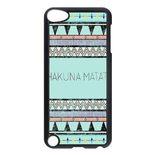 Hakuna Matata Vintage Design Cover Music Plastic Case For Ipod Touch 5 Ipod5 AX80501   Players & Accessories