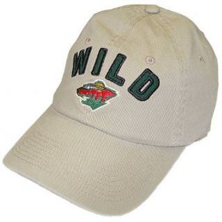 Minnesota Wild Old Time Hockey Roger Cap  Sports Fan Baseball Caps  Clothing
