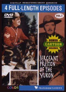 Sergeant Preston of the Yukon   4 Classic TV Episodes Movies & TV
