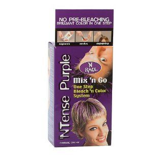 N'rage Mix and Go Hair Color System, Tense Purple, 1.5 Ounce  Hair Highlighting Products  Beauty