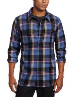 Oakley Men's Pioneer Woven Shirt, Blue Base, Small Clothing