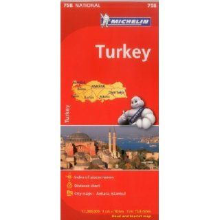 Michelin Turkey Map 758 (Maps/Country (Michelin)) by Michelin Travel & Lifestyle 2nd (second) Edition (4/16/2012) Books