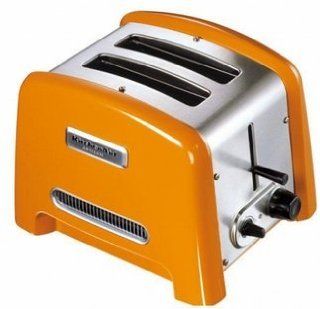 KitchenAid Artisan Toaster 2 Slice 5KTT780 (220 Volt WILL NOT WORK IN THE USA) (Tangerine) Kitchen & Dining