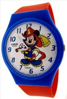 LORUS MICKEY MOUSE DISNEY FIREFIGHTER WATCH FIREMAN RMF759 Watches
