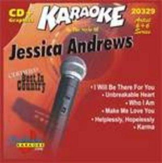 Chartbuster 6X6 CDG CB20329   Hits Of Jessica Andrews Musical Instruments