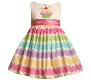 Bonnie Jean Girls 2 6x Birthday Dress, Multi, 2 Clothing
