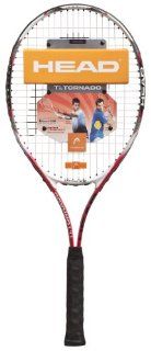 Head Ti Tornado Tennis Racquet Strung (U20)  Tennis Rackets  Sports & Outdoors